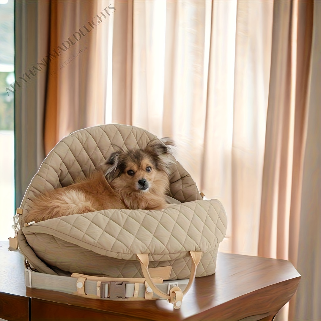 E-shop 3-in-1 Haustiertrage für Katzen oder Hunde unter 9 kg (20 lbs) / Weiche, kleine Hunde Reisebox Top-Load/Klappbare Tragetasche für große Katzen /