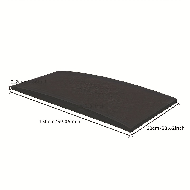 TEMU 1pc 59.06*23.62in High-density 45d Foam Sofa Cushion, Supporting Multiple Color Options, Soft And Comfortable - Curved Design Supports Sagging
