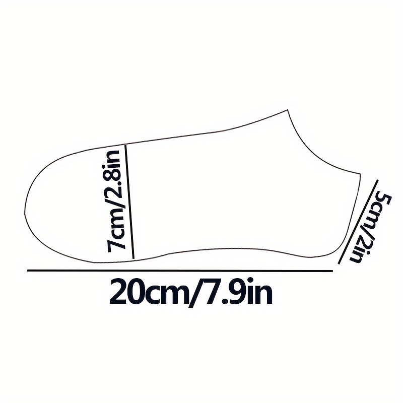 10/20/40 Pairs Solid Unisex Socks, Soft & Lightweight Unisex Low Cut Ankle Socks, Women's Stockings & Hosiery