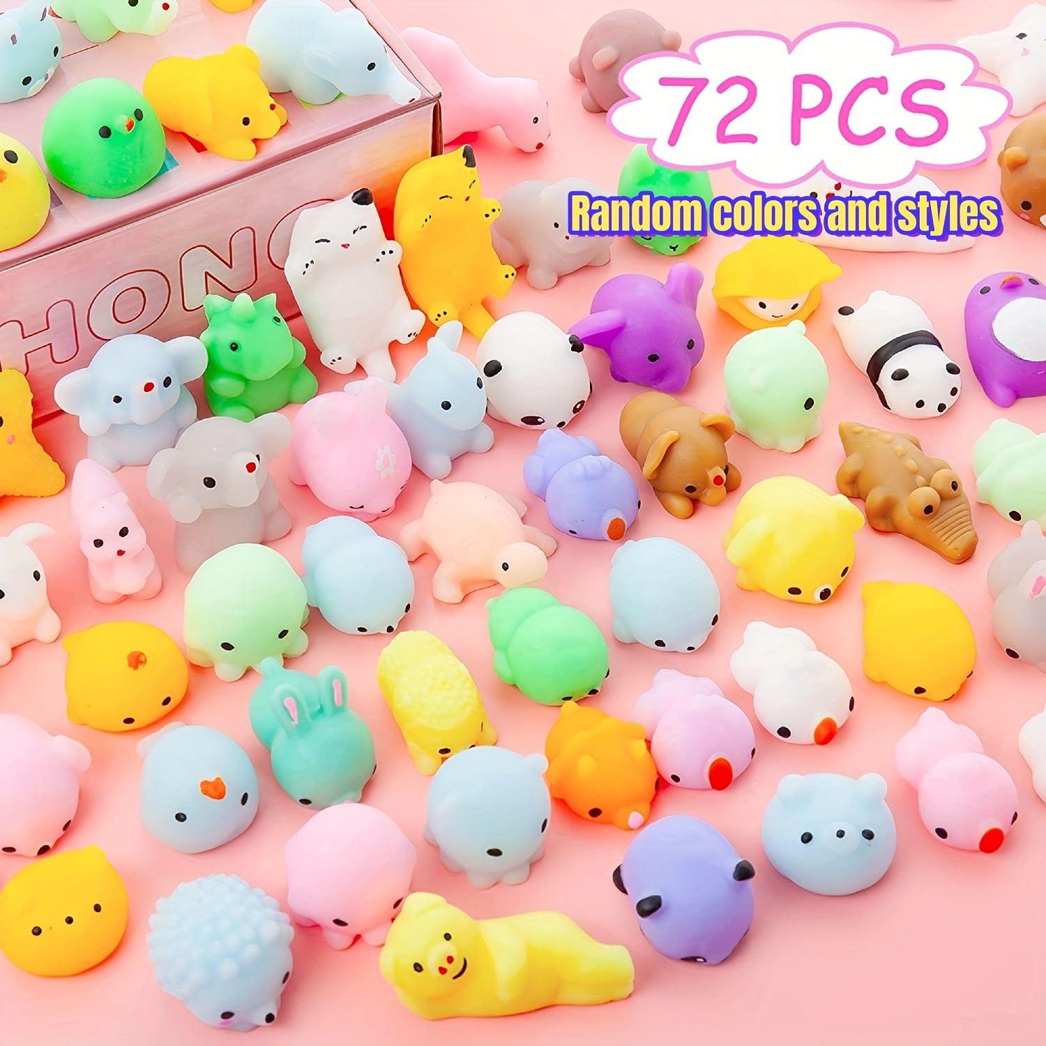 Kawaii Squishies Mochi Squishy Toys For Kids Party Favors - Temu Germany