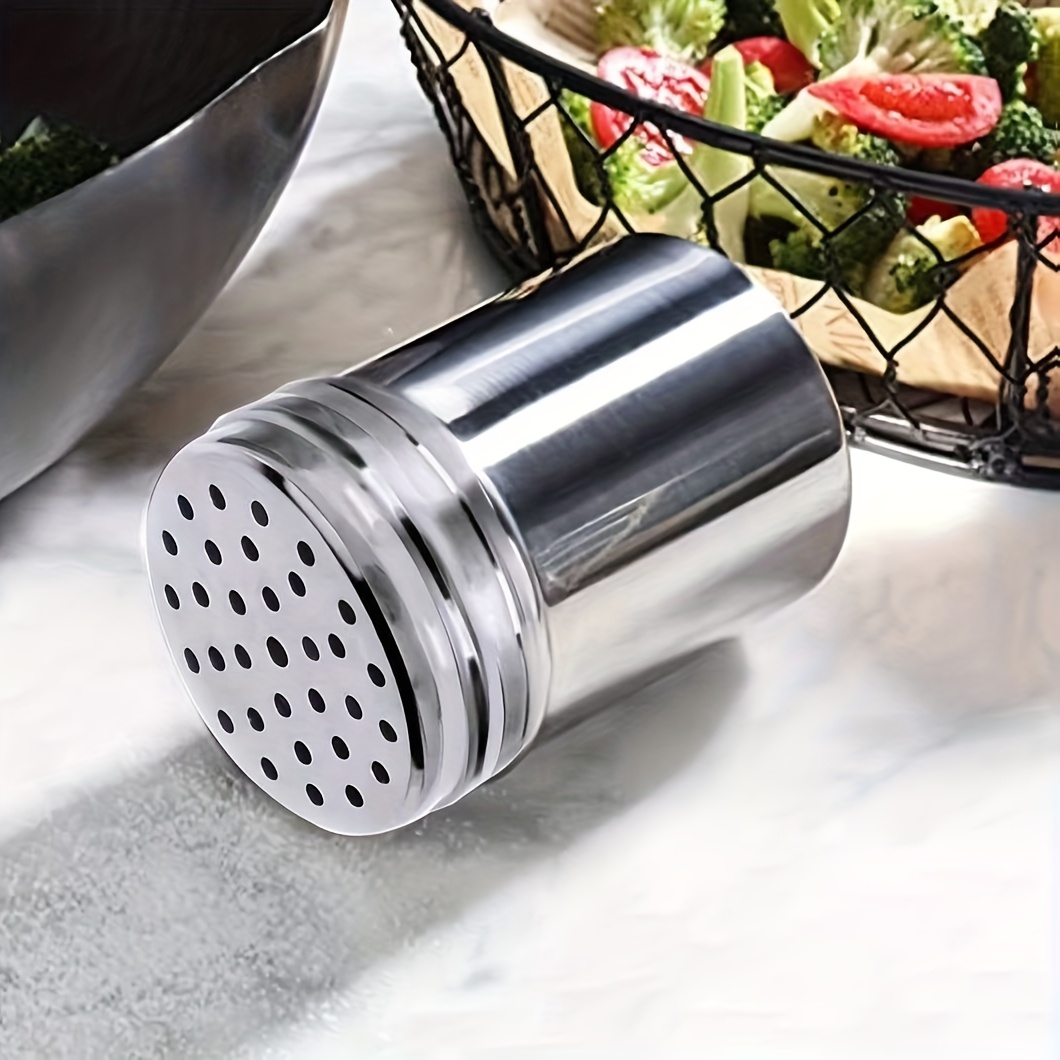 2pcs Foodservice Stainless Steel Dredge Shaker