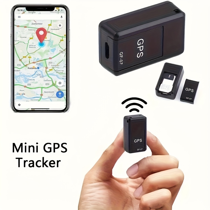 A Mini GPS Tracker with Wireless Magnetic Attachment for Vehicle And Pet Tracking, Easy to Install Anti-Loss Device for Real-Time Tracking, Compact And Secure Tool, Perfect Car Accessory Gift for Adults