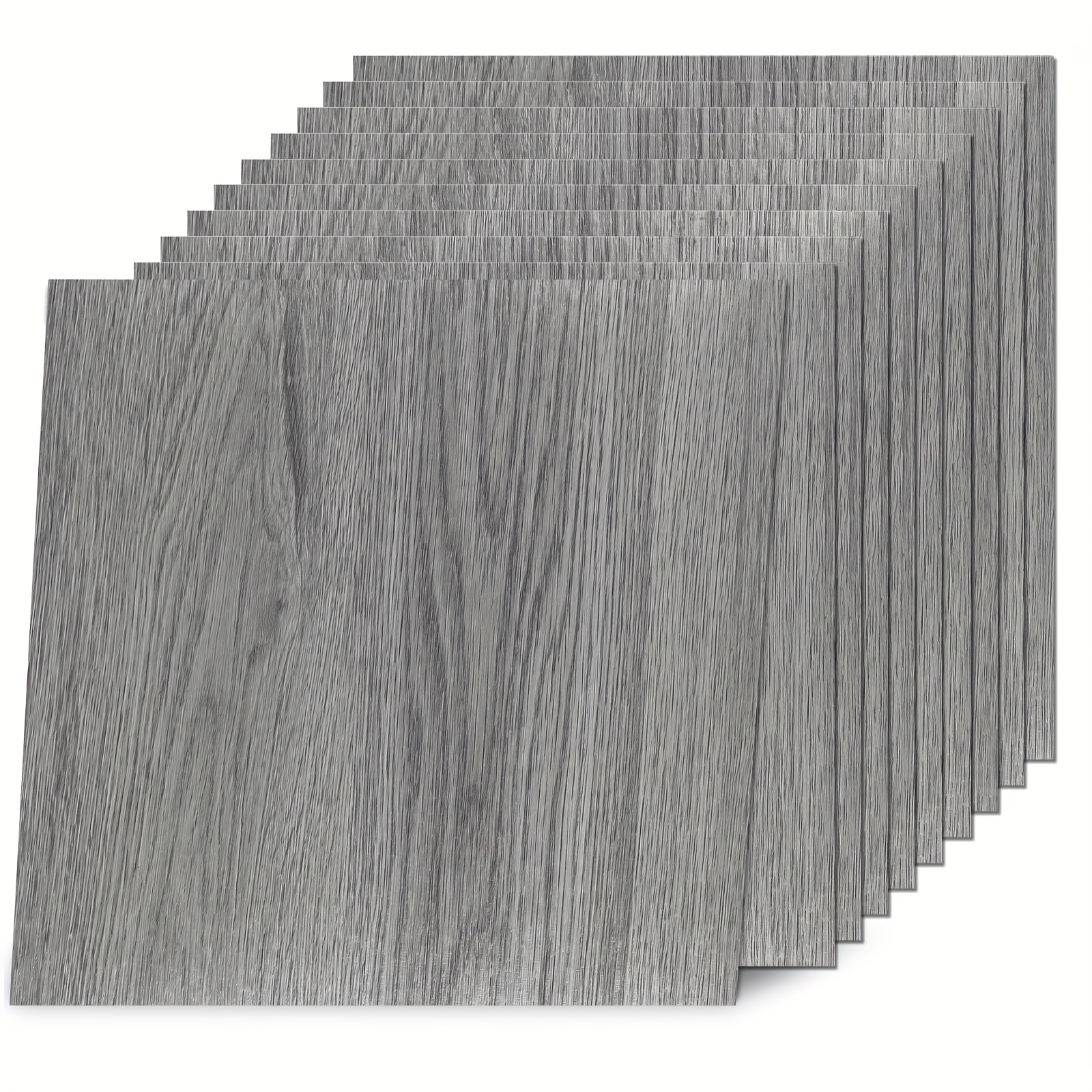 50-pack Luxury Vinyl Floor Tiles, Peel And Stick Vinyl Floor, And Paste Installation, Suitable For Bedroom, Living Room, Kitchen, Dormitory, Etc., Home Decoration