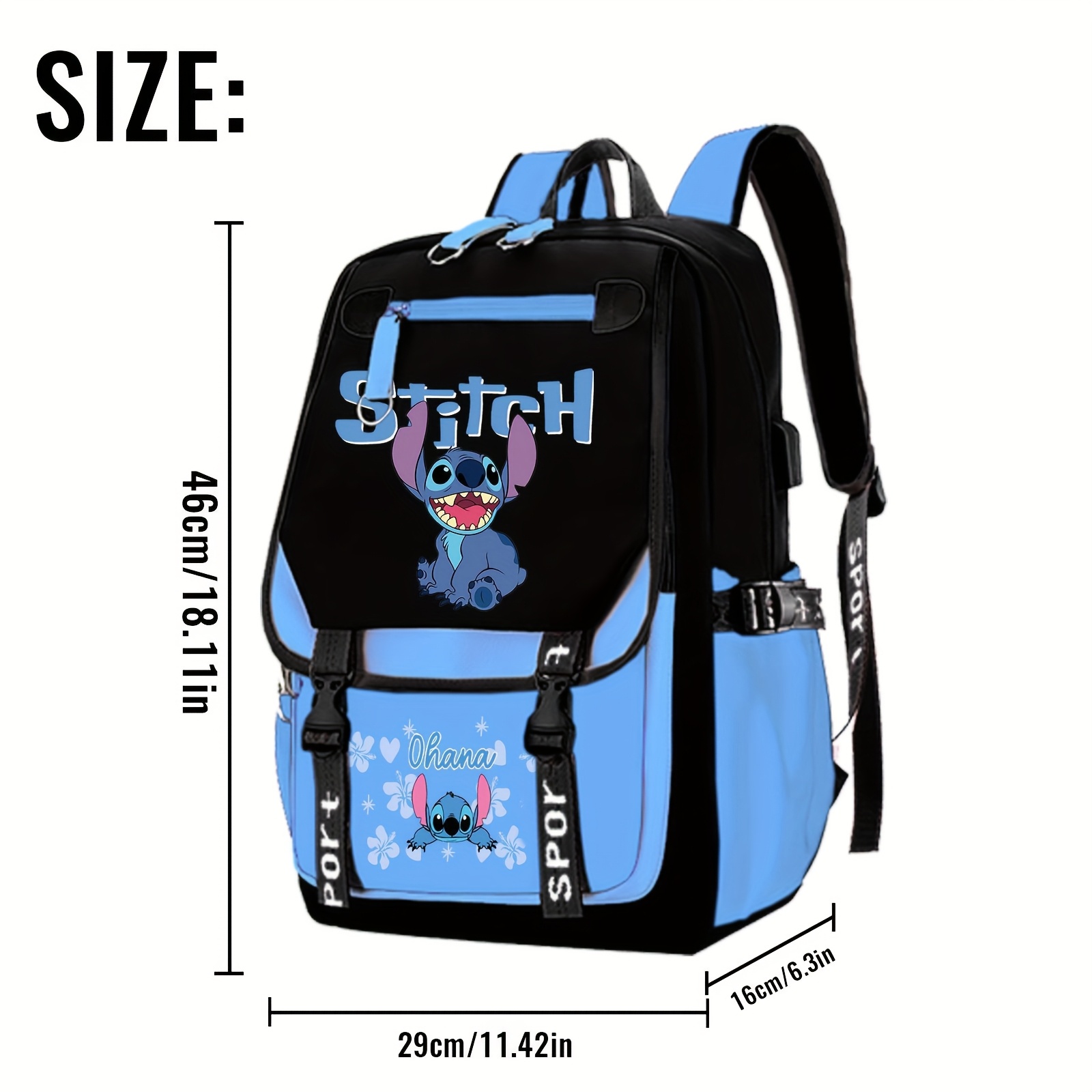  polyester laptop backpack large capacity thickened travel casual bag durable computer school bag suitable for christmas birthday halloween gifts details 3