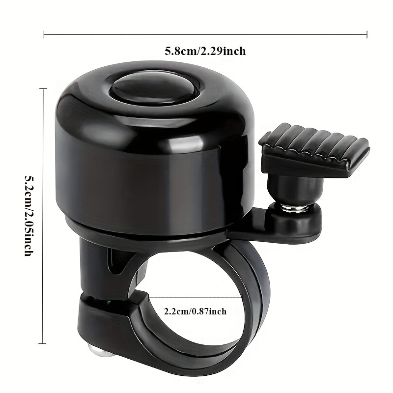 6 Color Bicycle Bell, Alloy Mountain Road Bike Horn, Sound Alarm For Safety, Cycling Handlebar Bicycle Accessories