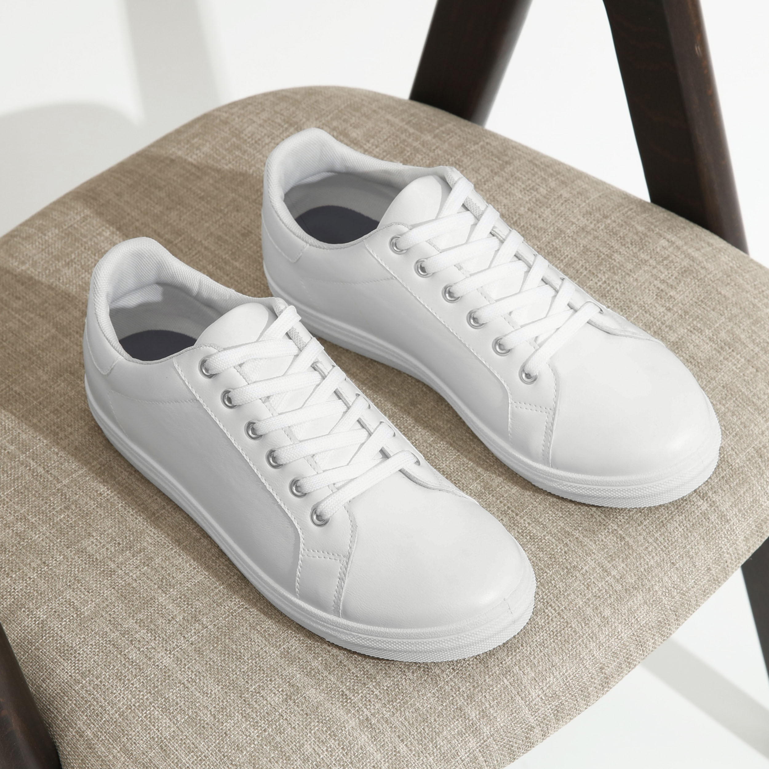 Zapatos Casuales Blancos Tenis Deportivos Blancos Hombre Zapatos