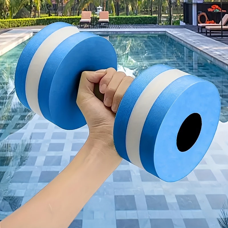 

1pc Foam Water Dumbbells For Aquatic Exercise And Fun - Perfect For Swimming Pool, Workouts, Water Sports