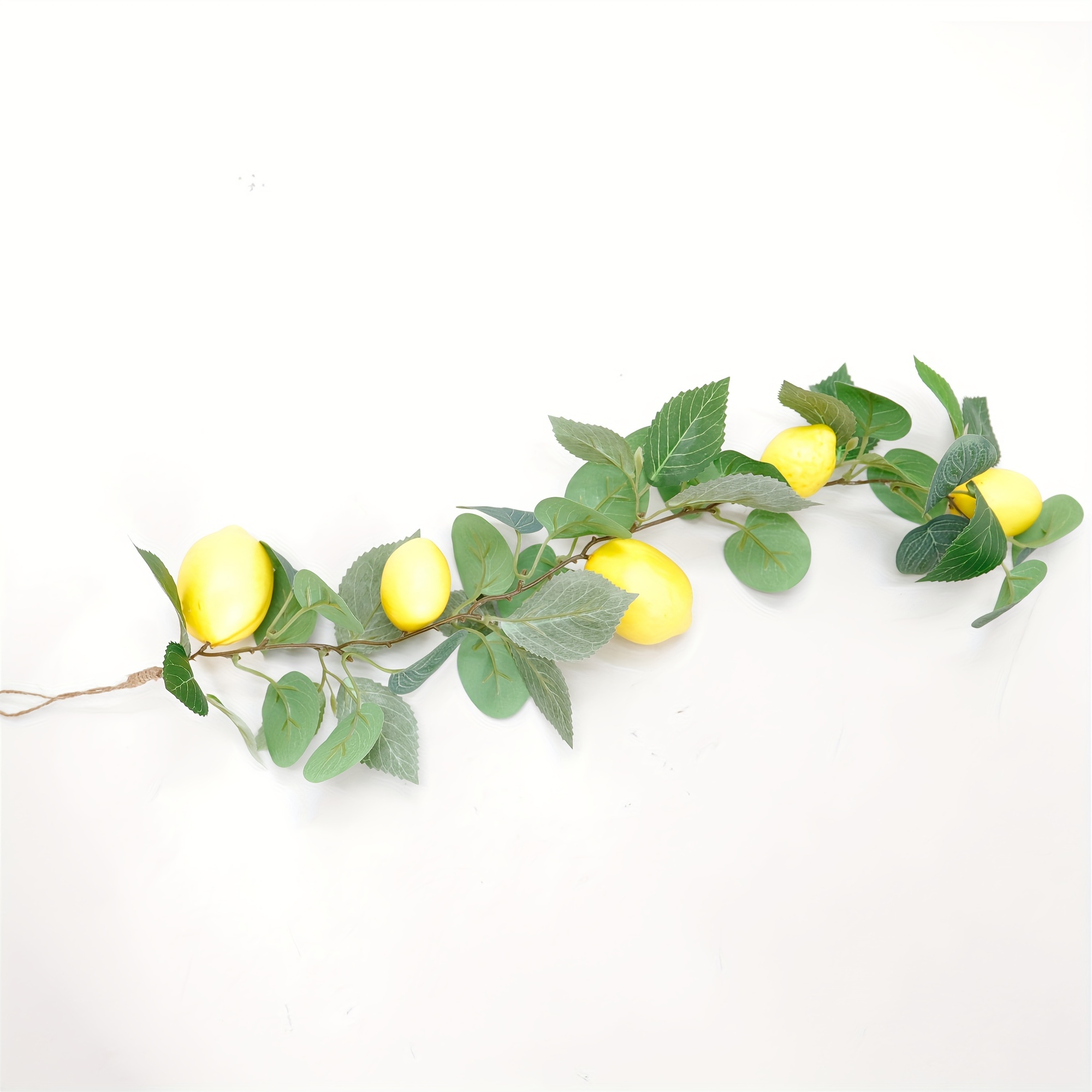 

1pc Lifelike Artificial Lemon Vine - Perfect For Home & Hotel Decor, Summer Parties, And Seasonal Celebrations