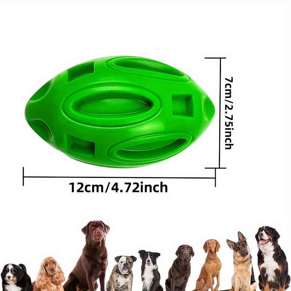 1pc indestructible squeaky rubber dog chew toy ball with   heavy duty aggressive chewer toy durable teeth cleaning   shaped chew ball for large small dogs christmas halloween gift for powerful chewers ideal for fetch tug of   solo   non toxic material loud   for interactive playtime fun   small breeds   large interactive dog ball   for dogs interactive balls for dogs Product details 1