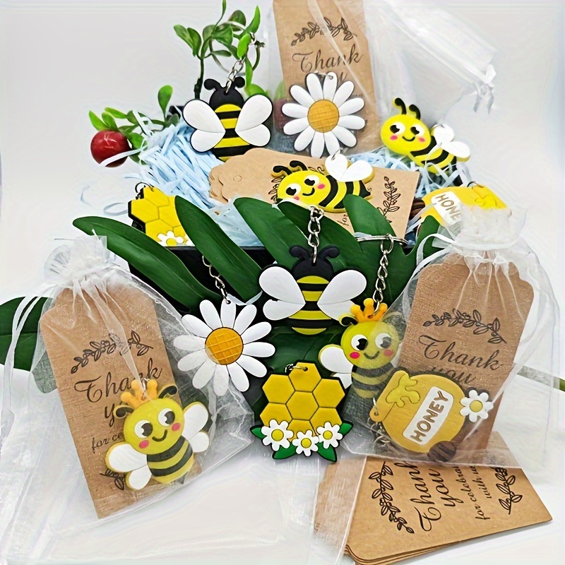 

36pcs/12set Bee Key Ring Party Gift Pack