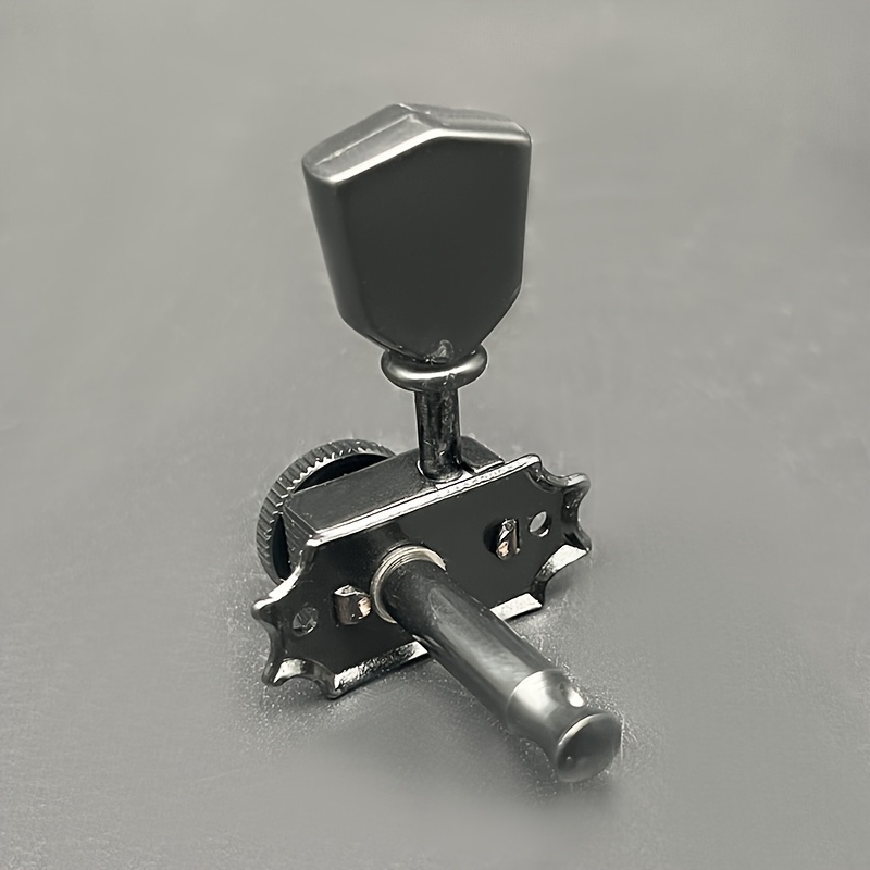 SAPHUE Vintage Style Locking Guitar Machine Heads , 3+3 Lock String Deluxe Tuning Key Pegs Tuners Set , 1:15 Ratio , Replacement for Electric Acoustic Folk Guitars , Elegant Tuning Keys Classic Tuner Design , Sturdy Construction Durable Tuners , Guitar Part