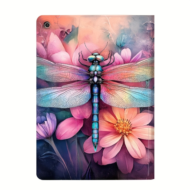 TEMU Dragonfly Colorful And Gorgeous Compatible With For For Ipad 7th 10th 8th For For Ipad Mini 1 2 3 4 5 6 7 For For Ipad Air 4 2 9.7inch2017 For