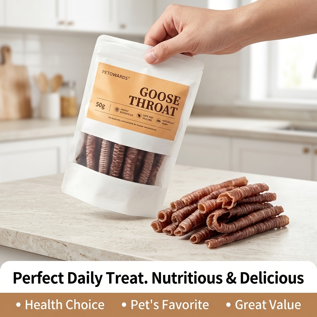 goose throat   and cats   dental treats to support oral health long lasting baked snacks for training and chewing Product details 5