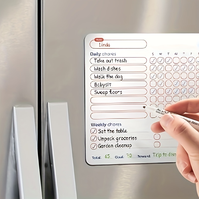 Dry Eraser Chore Chart Small Dry Erase Temu United