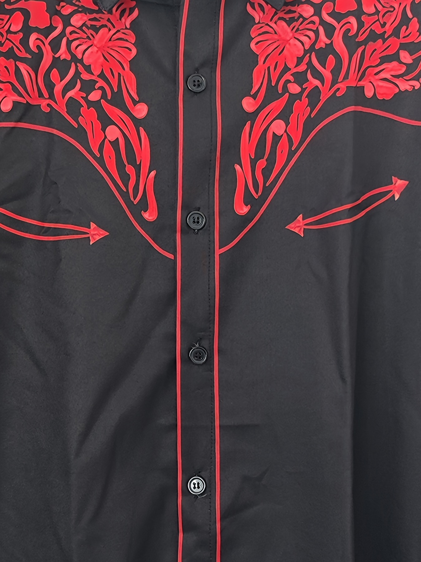 Shirt met lange mouwen en zigzagpatroon in wit/zwart geprint | Witt
