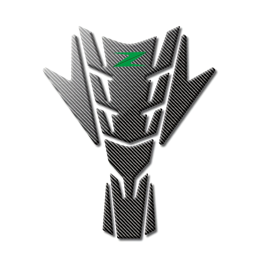 For Kawasaki Z650 Z900z1000 Z1000sx Fuel Tank Sticker 3d Gel Carbon Fiber Decal Fuel Tank Protector