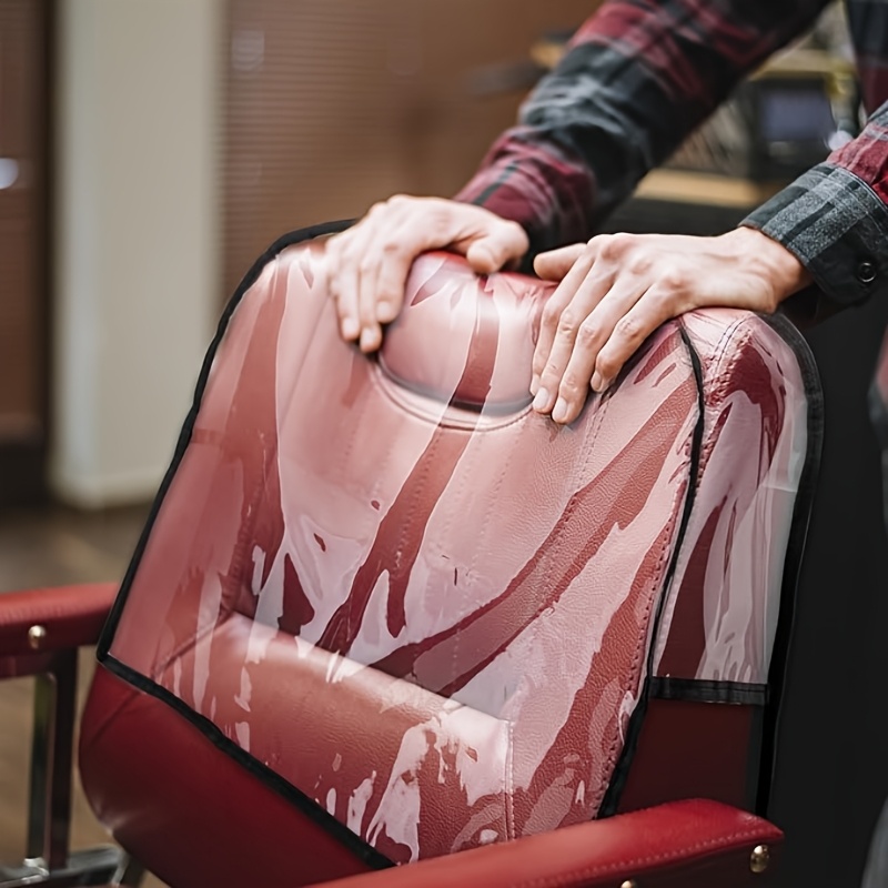 

Luxury Cover With Black Trim - Stain, Chemical & Moisture Resistant Pvc Protector For Spa And Salon Chairs