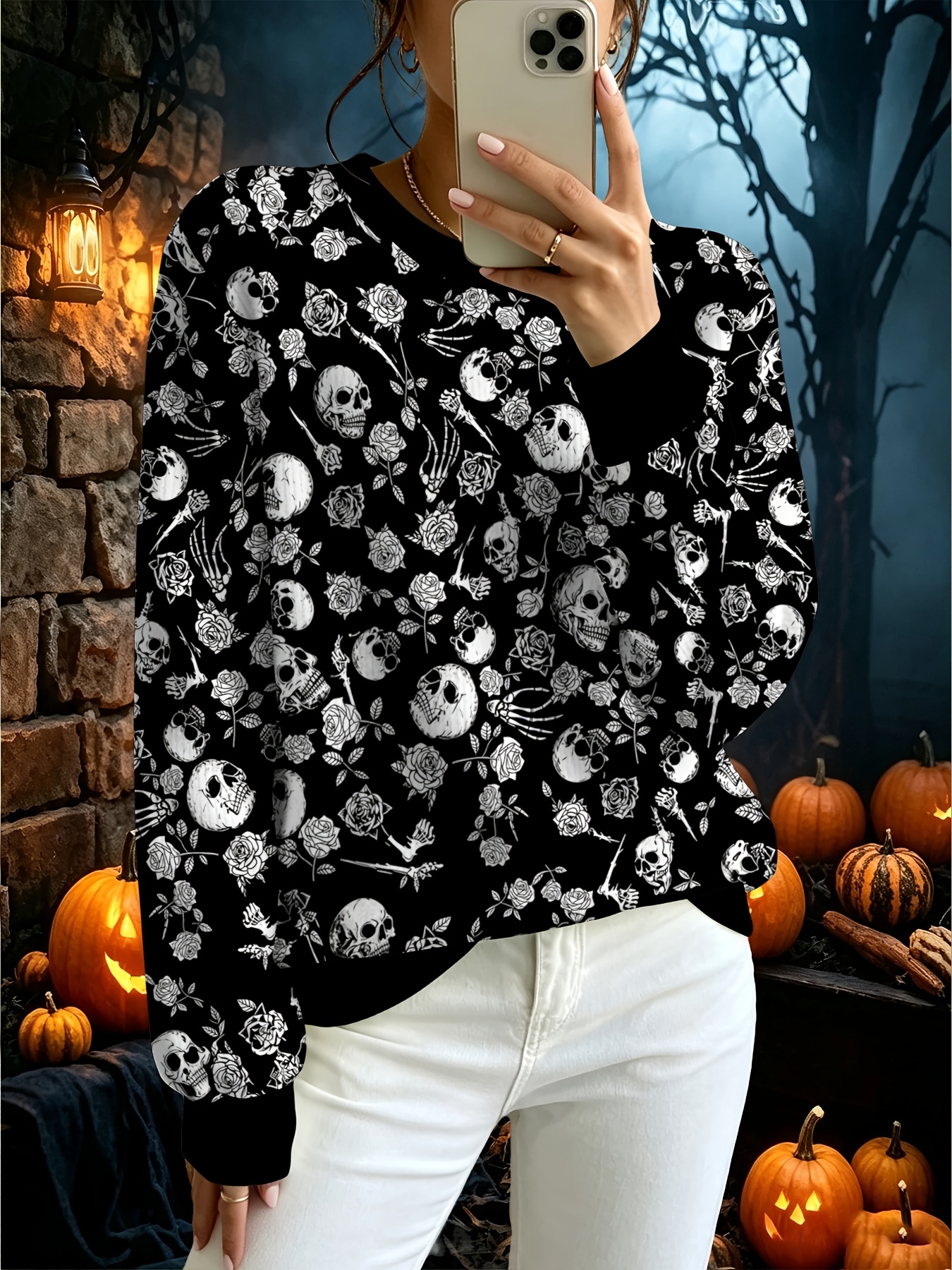 sweaters goth sold on Temu United States