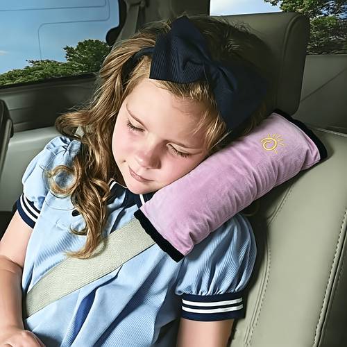 universal child safety seat shoulder pad anti choke shoulder pillow thickened breathable car shoulder pad