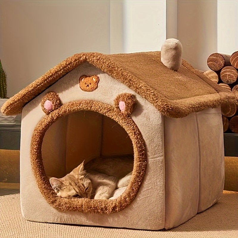 

Cat Bed - , Polyester Pet & Small | Removable & | For , For