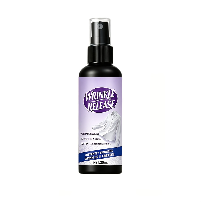 TEMU Portable Quick-acting Wrinkle Spray, Rapidly Eliminates Wrinkles, Gentle And Soft Fabric Spray, Suitable For Shirts, Coats, Dresses, And All