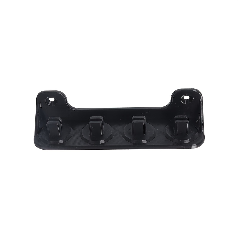 TEMU 1pc 1/2 Inch Drive Impact Socket Organizer, Holds 4pcs Sockets, Cone-shaped Square Pin Fixes Sockets, Wall-mounted Storage, Suitable For Wheel