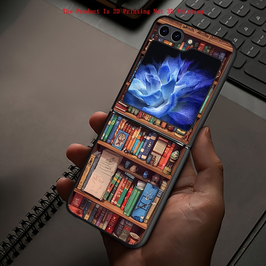 TEMU Coque de téléphone - Impression 2D n'est pas , coque rigide vintage style , compatible avec Samsung Galaxy ZFLIP7 Z Flip 5/6 Z Flip 7 6 5 4 3