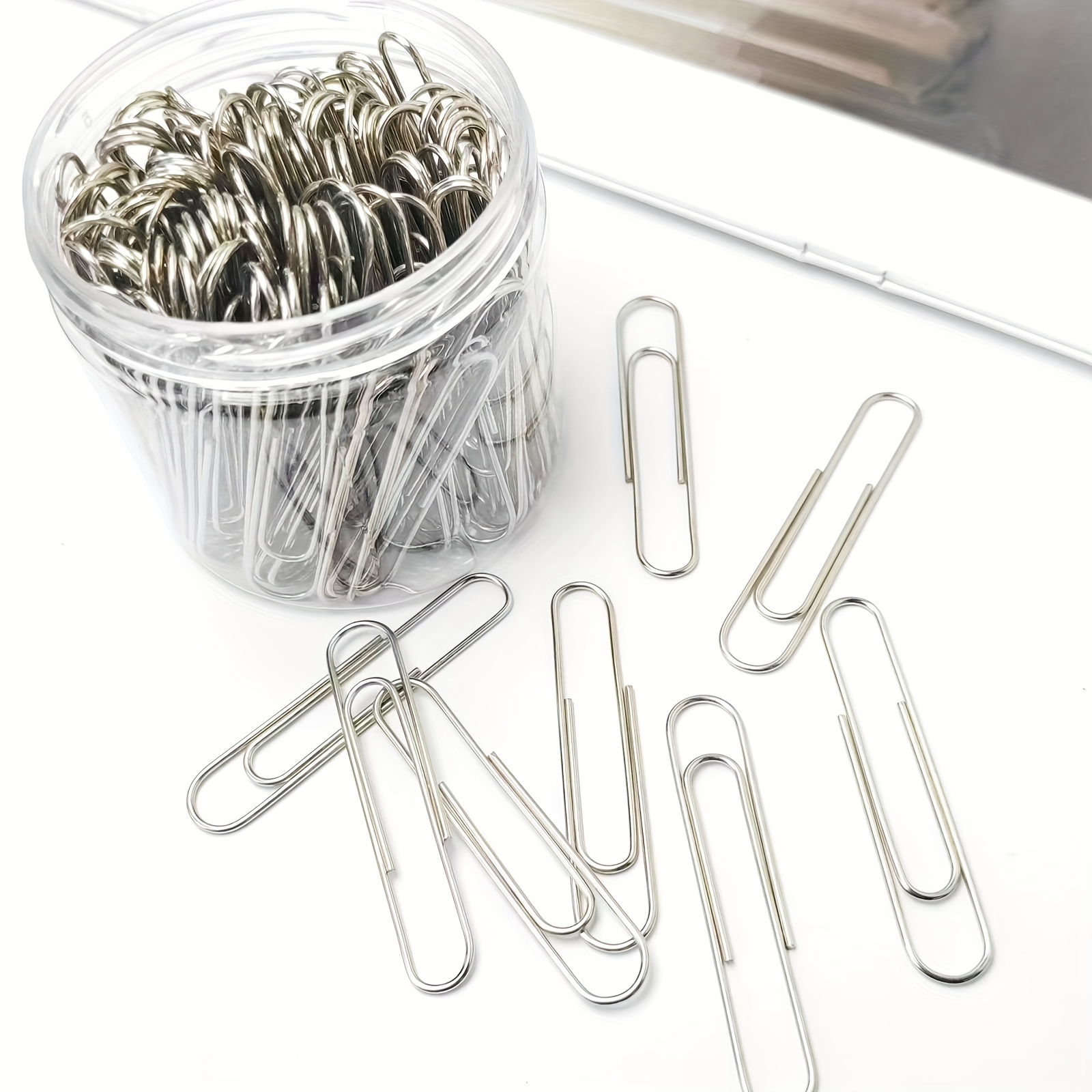 120 Large Paper Clips, 2-inch Jumbo Size, Ideal For Organizing Documents At For Home Or