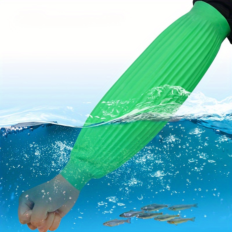 

A Pair Multi-use Latex Waterproof Arm Sleeves Kitchen Home Household Housekeeping Cleaning Sleeve Cover Arm Protector
