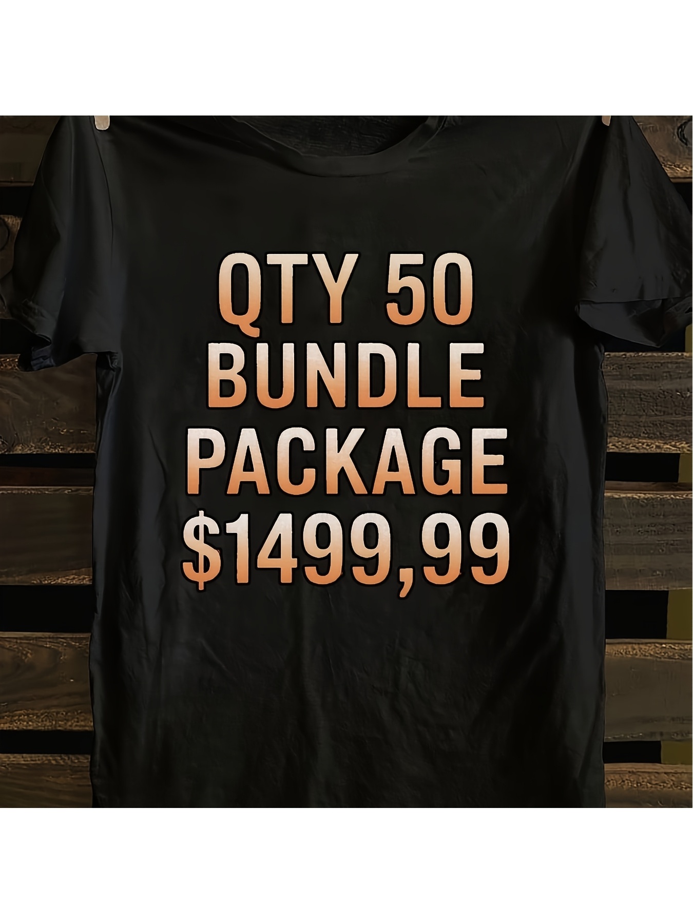 qty 50 bundle package black t shirt bulk deal for resale and promotion mens casual short sleeve graphic tees t shirt co unisex holiday gift casual outing 2026 new style t shirt 180g