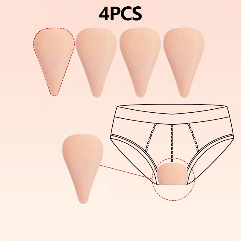 Yoga Pants Crotch Protector: Private Adhesive Stickers For Women's Swimwear, Yoga, And Active Wear - Invisible, Non-slip, And Hand Washable