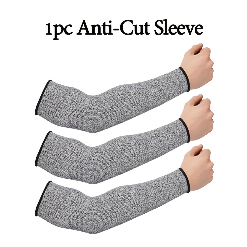 

1pc/2pcs Your Forearm With Cut-resistant Sleeves - Arm Protectors For Thin Skin & Scratches Biting & Bruising Prevention