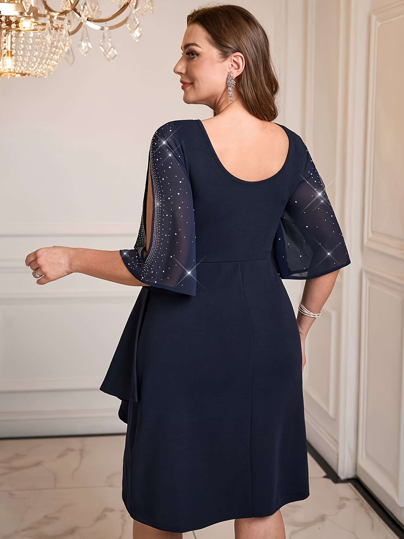 sachin and babi light blue dress Christmas & Holiday Dresses
