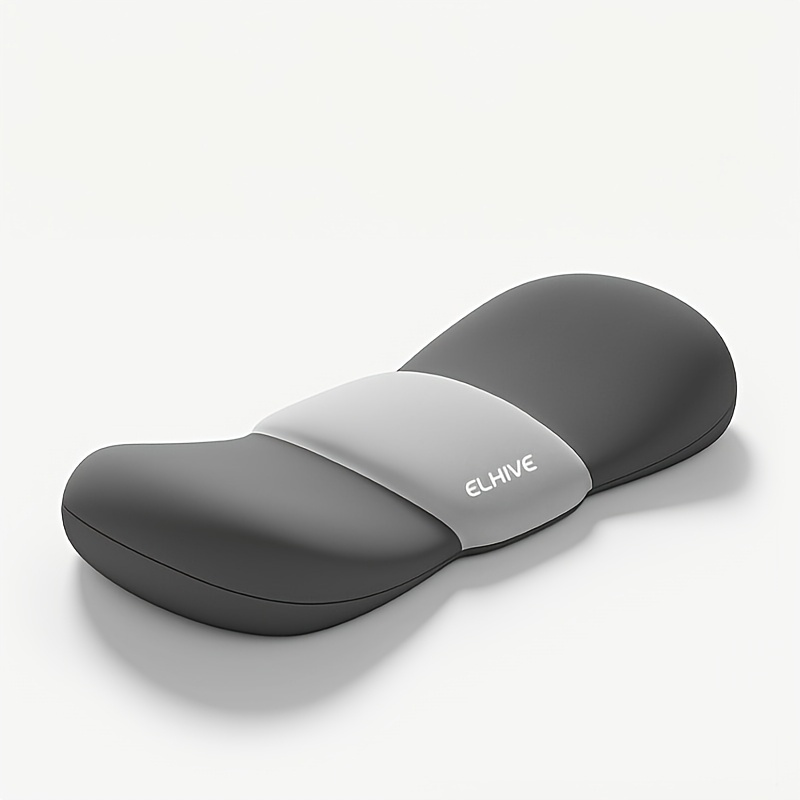 E-shop Lendenkissen für Betten - Ergonomische Schmetterlingsflügelform, 3D-Taillen- & gebogene , zonale Unterstützung für Rücken und Hüften, erweiterte