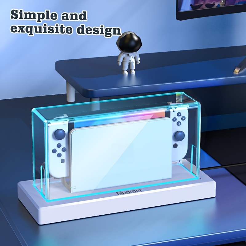 

Equipped With 16 Types Of Led Light Bases And Dust Covers, Suitable For Switch/switch Oled/switch Lite, Etc. Beautiful Display Box, Suitable As A Christmas Gift
