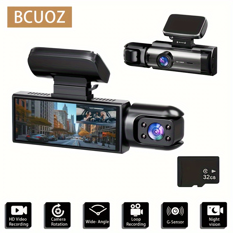 

Bcuoz 2k , Cam For , And , Car Ir , , Car Dvr 3.16 Ips , Car Dashboard Cam, 32gb Optional.