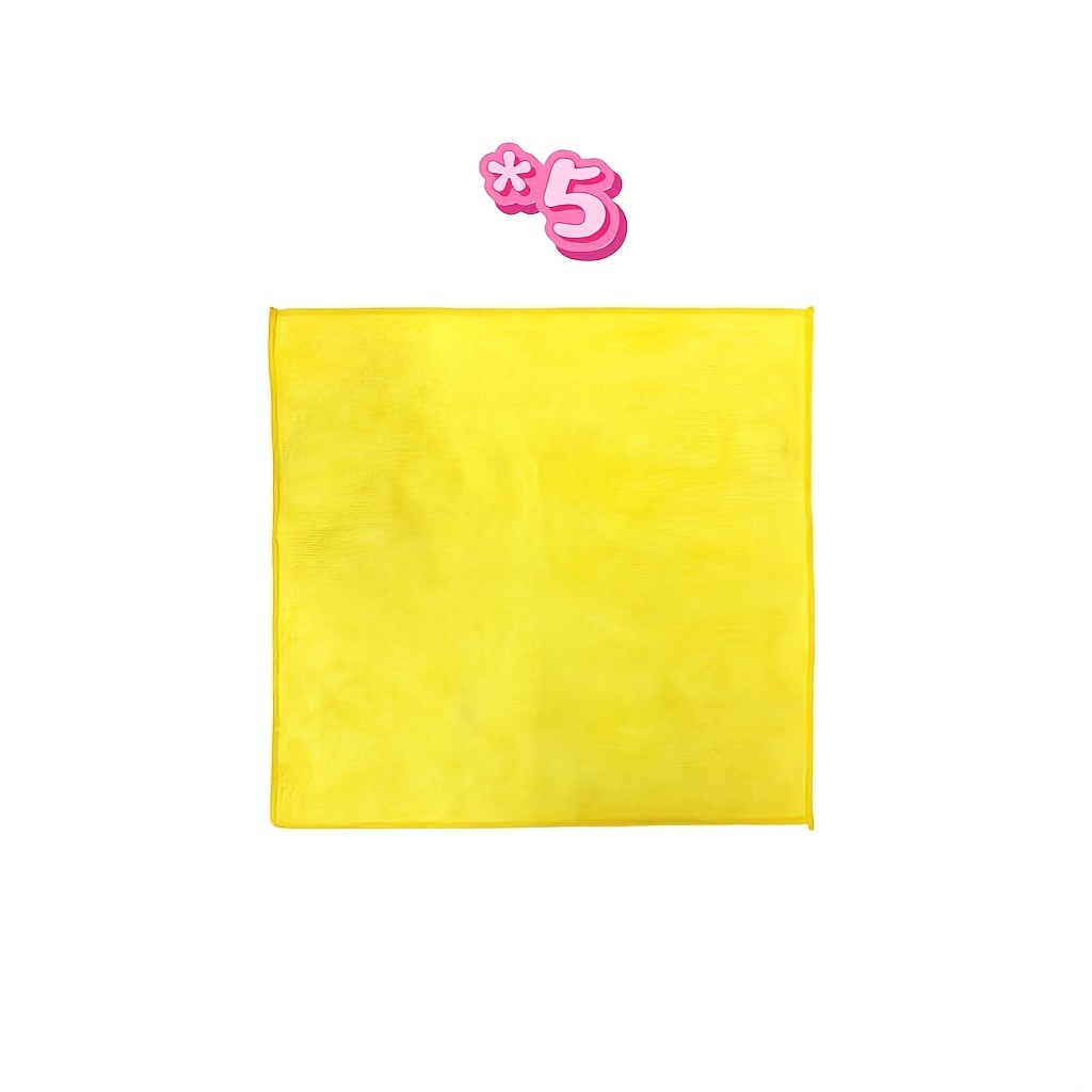 Lint-Free Microfiber Cleaning Towels for Kitchen