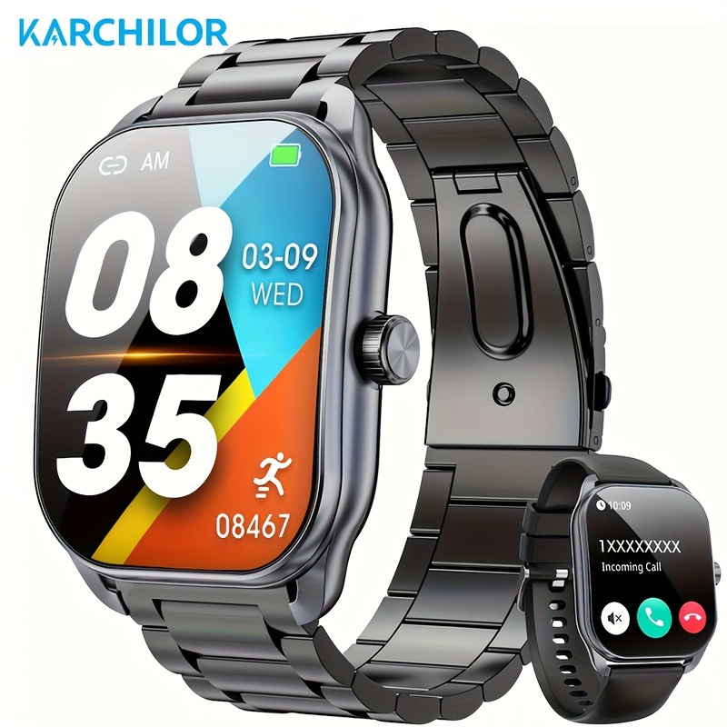 

2024 New Smart Watch, 2.01-inch High-definition Curved Screen, Smart Watch For Men And Women, Wireless Calling (answer/hang Up), 100+ Sports Modes, Sports Tracking Device, Fitness Tracking Smart Watch