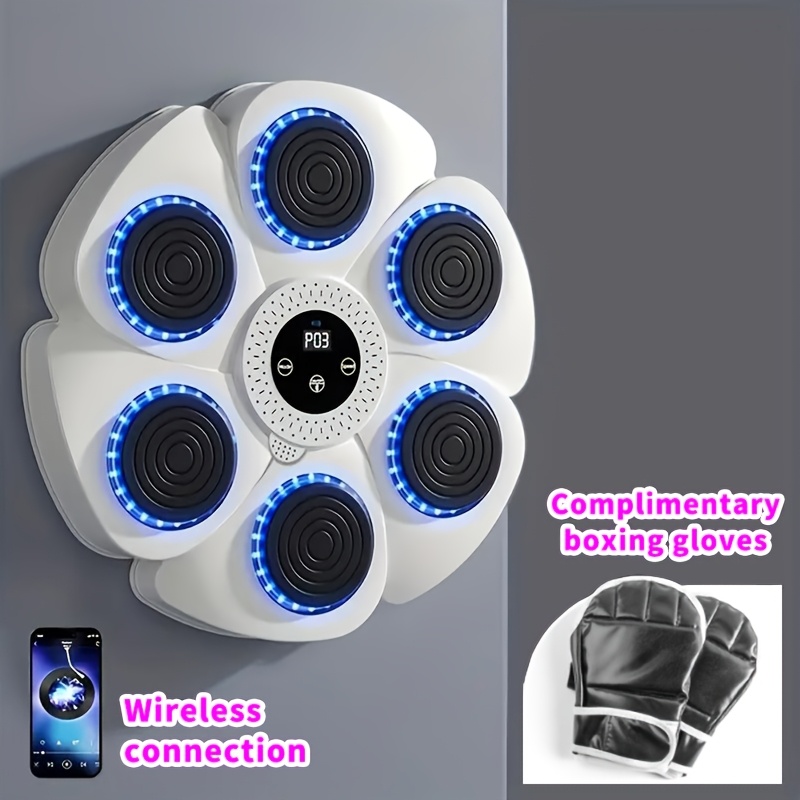 Smart Music Boxing Machine Home Adult Wall Target Indoor Electronic Punching Training Equipment
