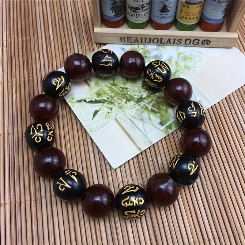 Natural Vajra Bodhi Beaded Bracelet Yoga Meditation Unisex - Temu