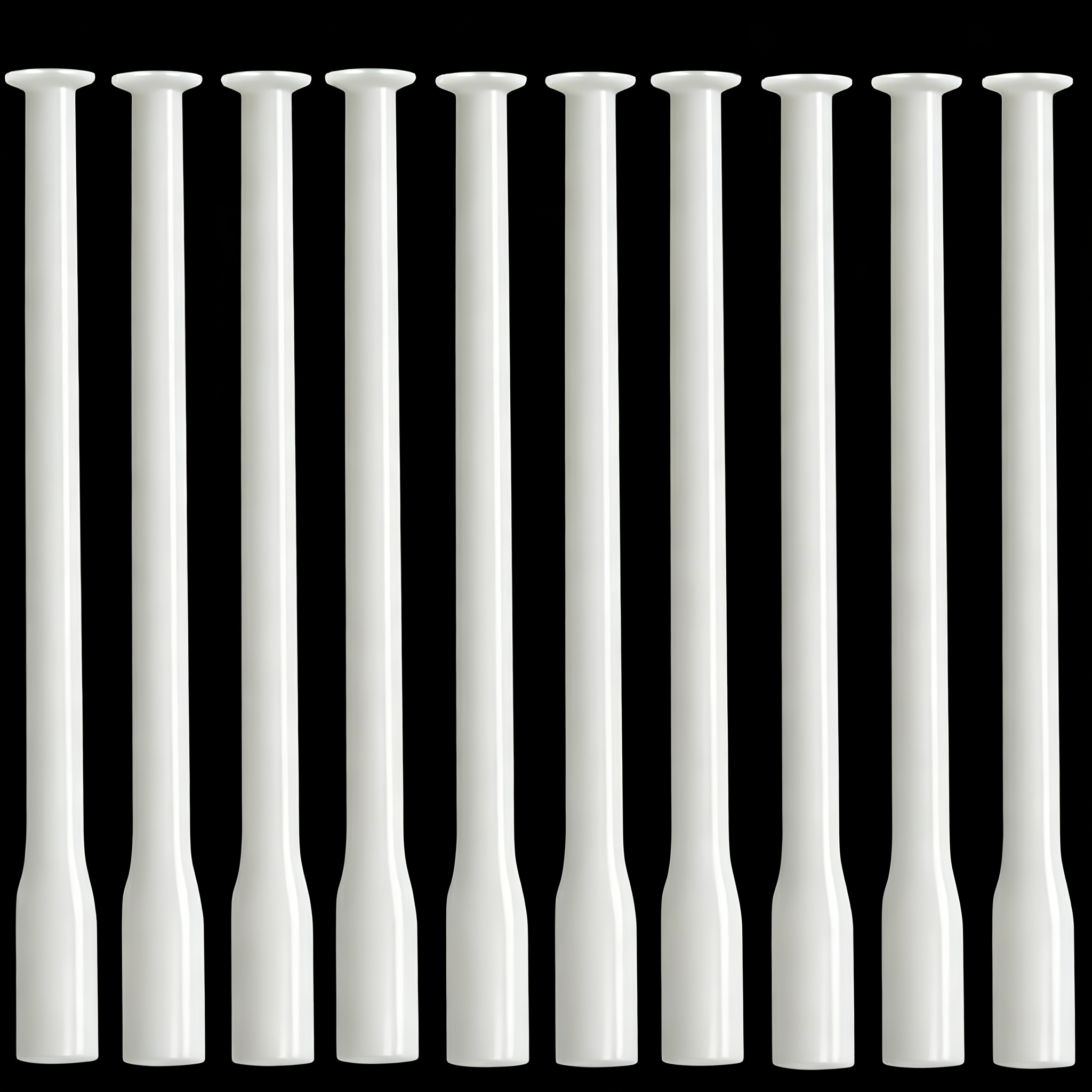 TEMU 10pcs Candle Wick Placing Tube Candle Wick Centering Placement Booster Tools For Diy Candle Making, Making Large Batches Of Candles