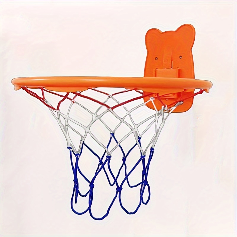 

Indoor Basketball Hoop Set - Wall-mounted, Foldable Design For Teens & Adults | Durable Abs Material Basketball Stand With Large 34cm/13.4" Hoop