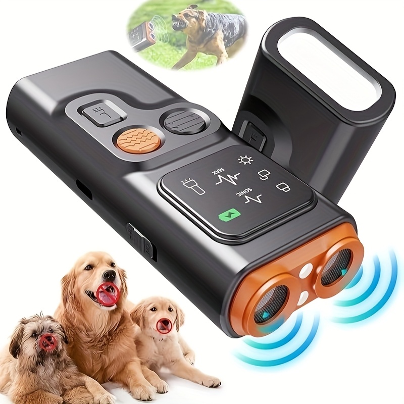 dog deterrent device rechargeable anti barking   technology   for   remote   technology bark stopper and dog repellent 0