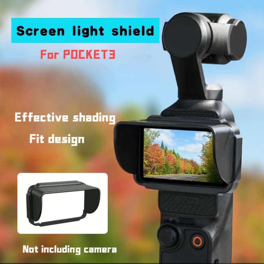 Shield, Display Screen Protective Cover Sunshade And Accessories, Suitable For Pocket3