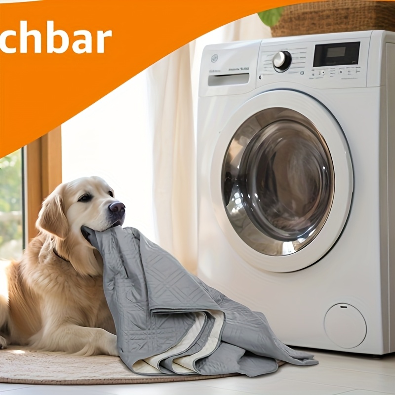 Dog Blanket Measuring 137x208cm, Large And Machine Washable, . Non-slip Puppy Mat Full Coverage And Safeguards Your Sofa, Bed, And Car Seat