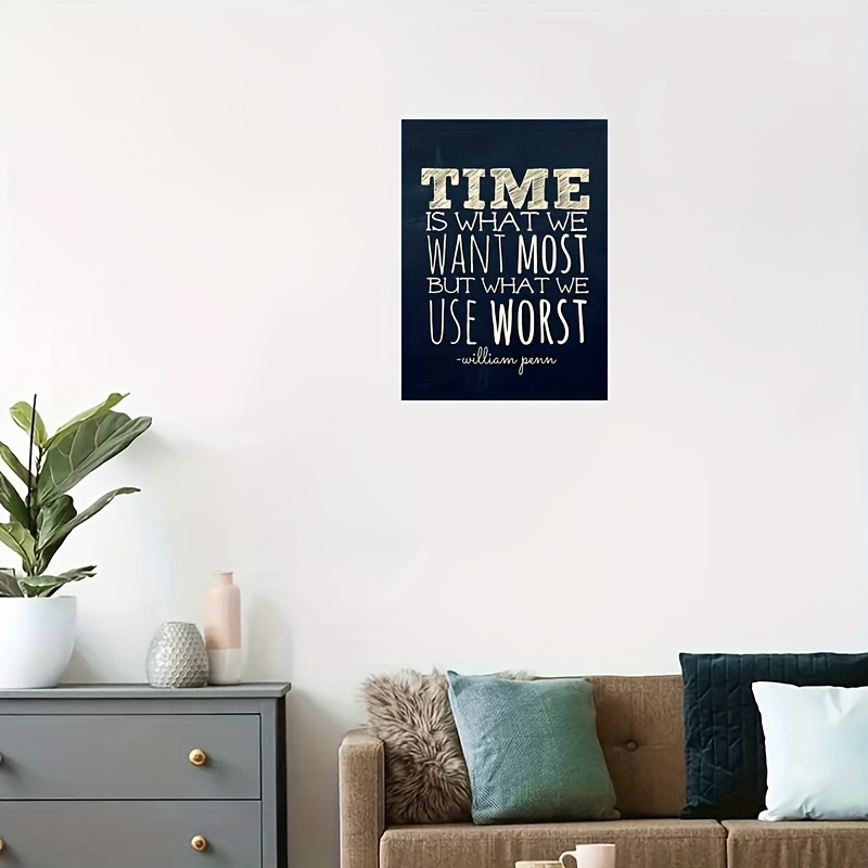 Vintage Style Wall Sticker Inspirational William Quote Temu