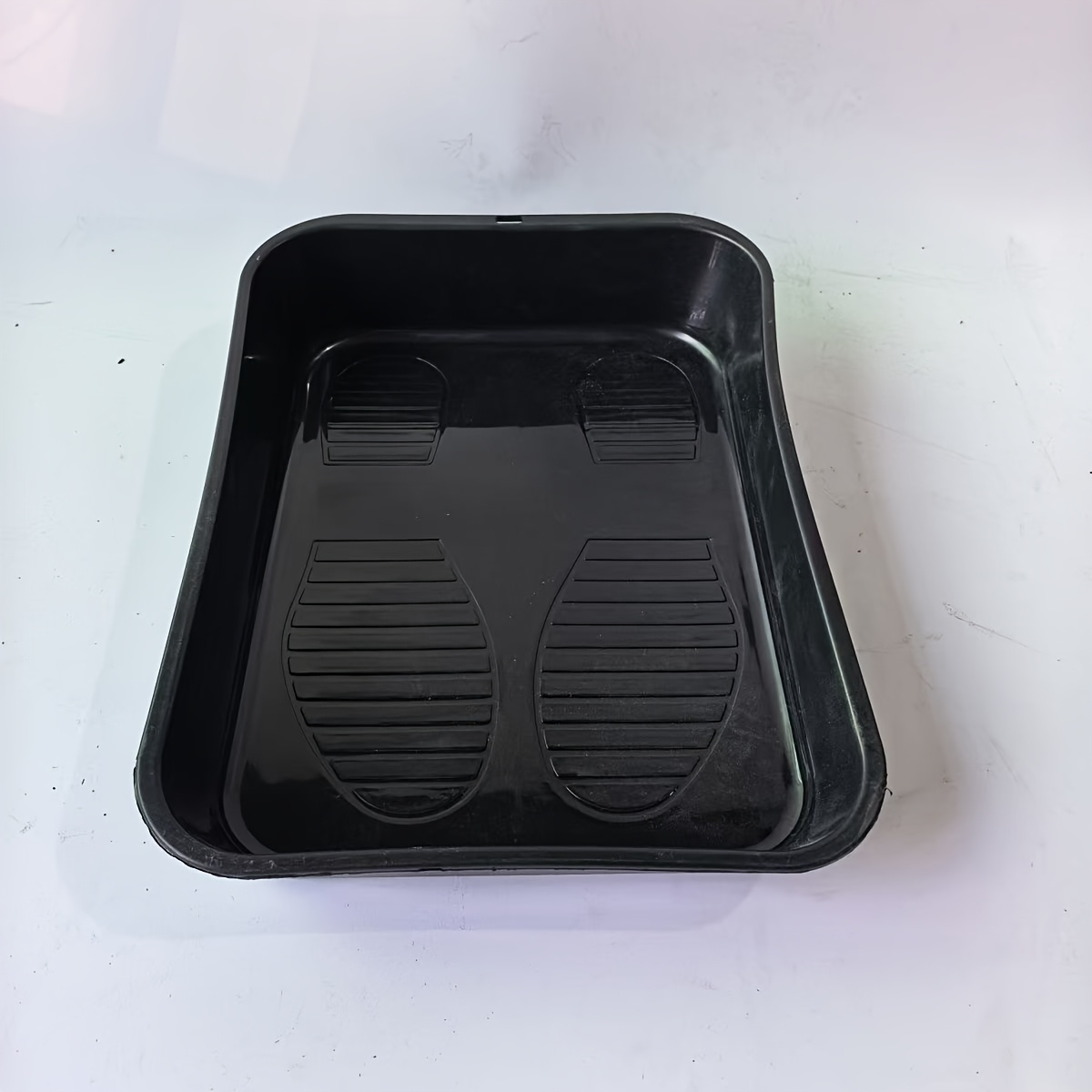 TEMU 1-Pack Schoenenbak voor openbare ruimtes, bestelwagens, auto's, vorkheftrucks, kranen, laders, landbouwmachines en cabines - schoenenopbergbak