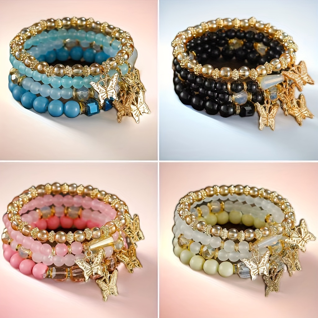 

16pcs/set Jewelry , Multilayer Bracelet, Bracelet, For Women