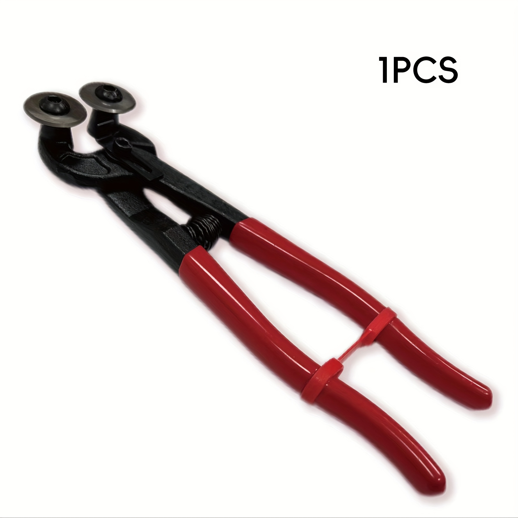 Image of 1pc Mosaic Glass Tile Pliers, Portable Tile Cutter, Wheeled Tile Pliers Tool - For Diy Mosaic Tools, For Cutting Glass And Ceramic