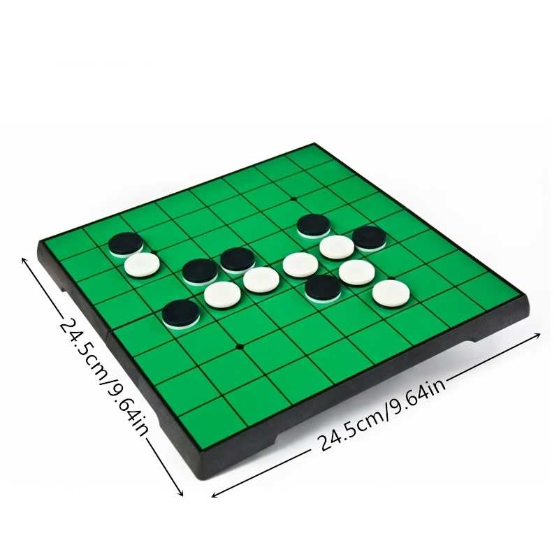 TEMU Board Game Of /othello - Two-player Strategy Board Game With / Pieces, Portable For Travel & - Iconic Flip Board Game Suitable For & (/othello)